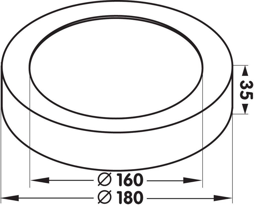 UNI- Brigth Moon CCT 2700K /  3000K / 4000 K