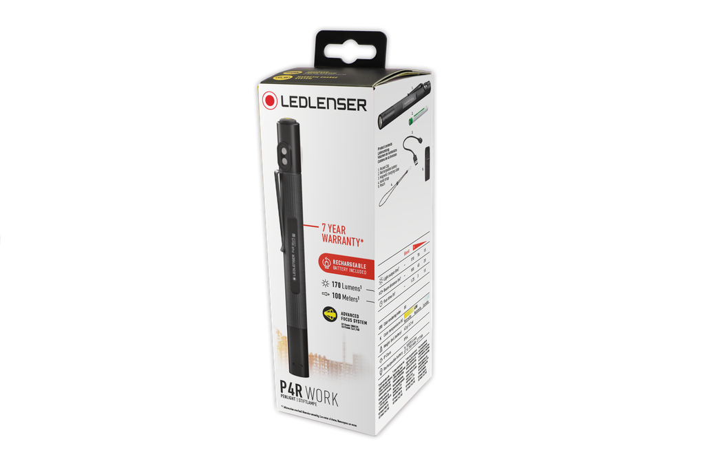 Led Lenser Lampe de poche P4R Work