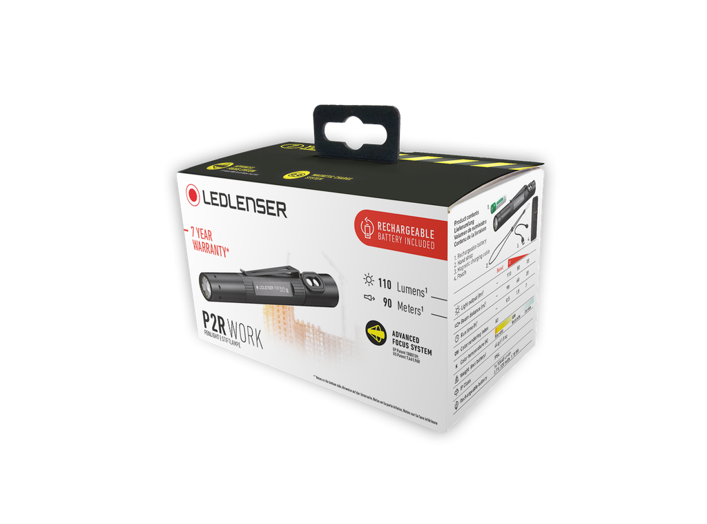 LEDLENSER Lampe de poche P2R Work