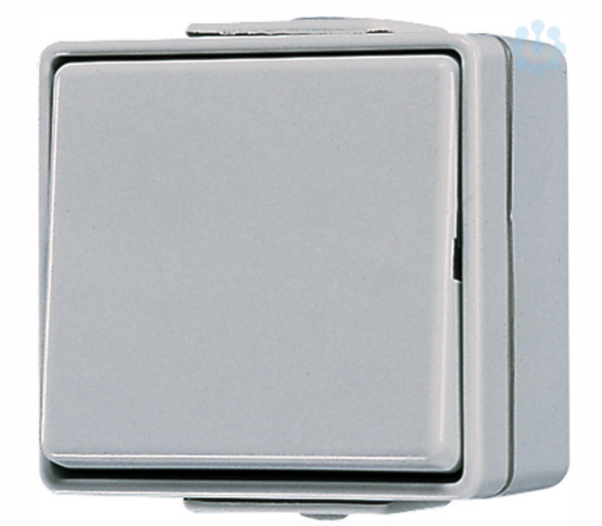 JUNG HOME Wippschalter, Universal Aus-Wechsel, 10 AX 250 V ~, IP 44, WG 600