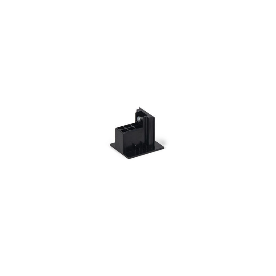 [90014217] WEVER & DUCRÉ 3-Phasen Schiene Endkappe 32 x 32 x 38 mm (Schwarz)