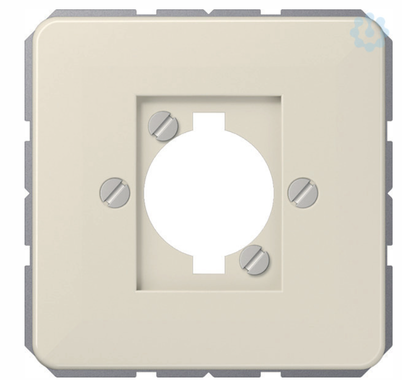 JUNG HOME Abdeckung für XLR-Steckverbinder (P-Serie) 1fach, Duroplast, Serie CD